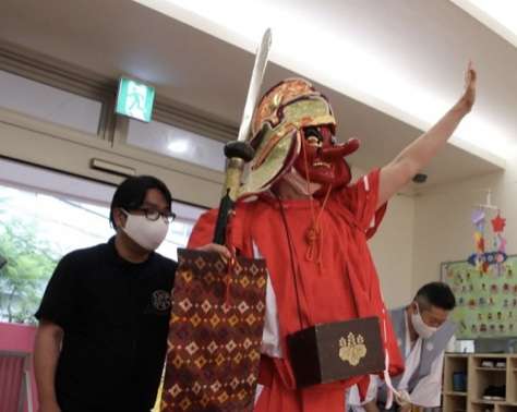 熱海の伝統行事、来宮神社例大祭「天狗慰問」始まりました！
